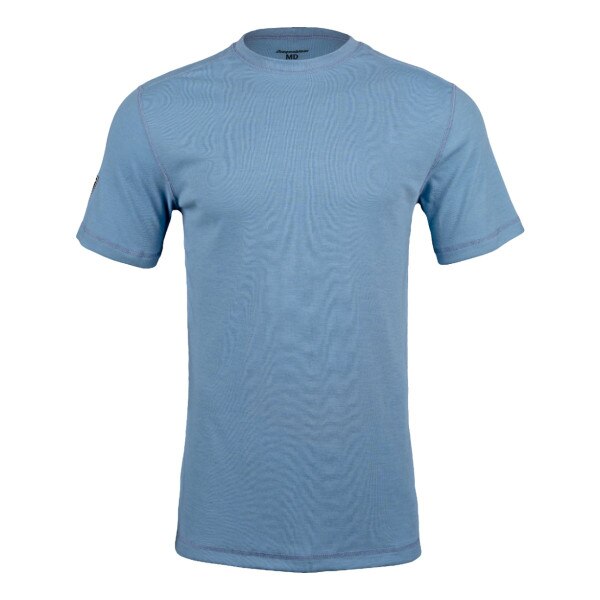 DragonWear Pro Dry CAT 2 T-Shirt in Steel Blue